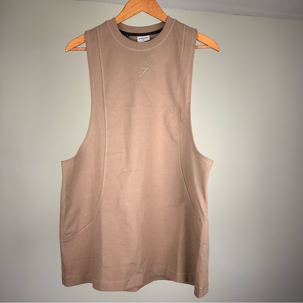 GYMSHARK PREMIUM LIFTING DROP ARM TANK